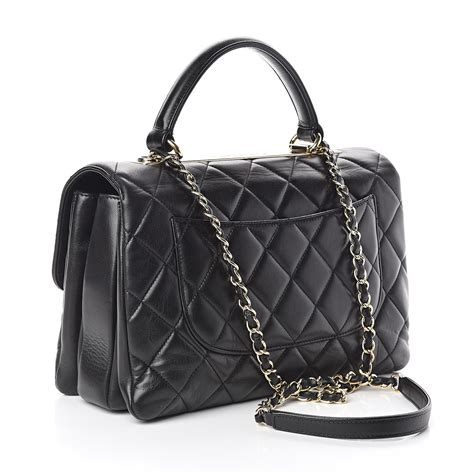 chanel vintage lambskin quilted medium single flap bag black|chanel small lambskin evening bag.